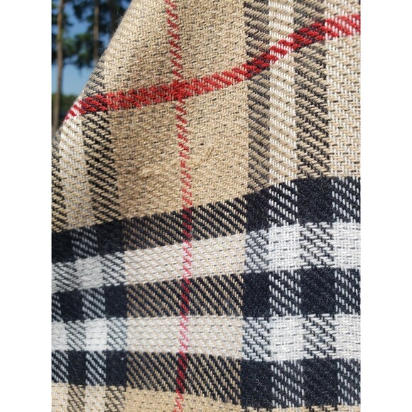 Scarf Nova Check Plaid Square Cashmere-like Size 77”x 12” Unisex Tartan Soft - Picture 12 of 12